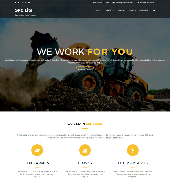 spark construction lite